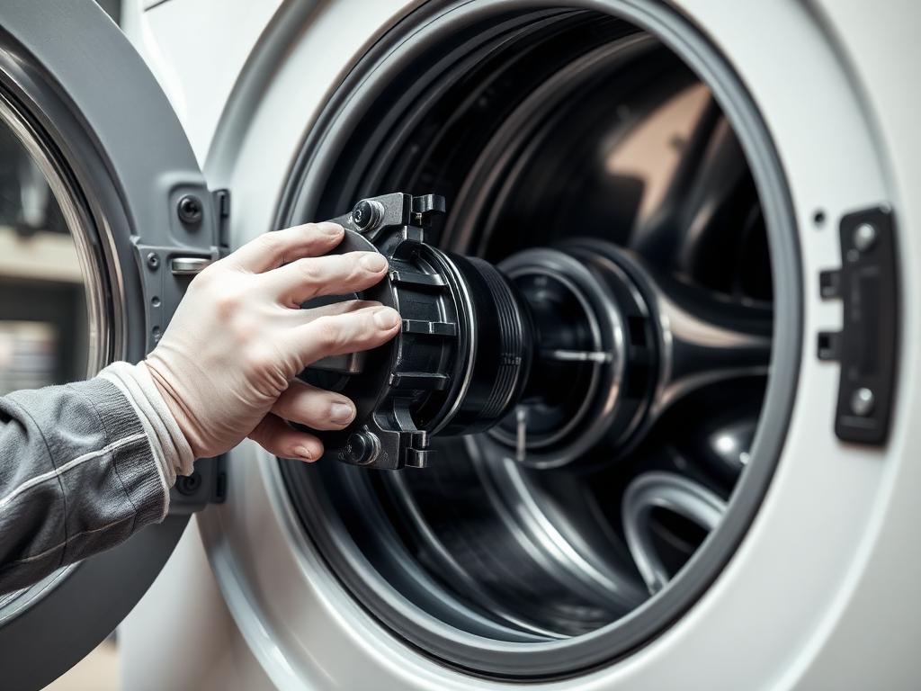 استبدال محرك الغسالة